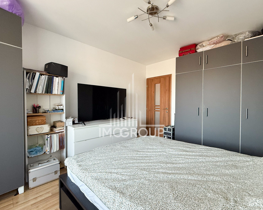 Apartament modern cu 2 camere – Etaj 9, vedere panoramică către Someș