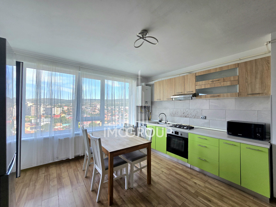 Apartament modern cu 2 camere,  vedere panoramică către Someș