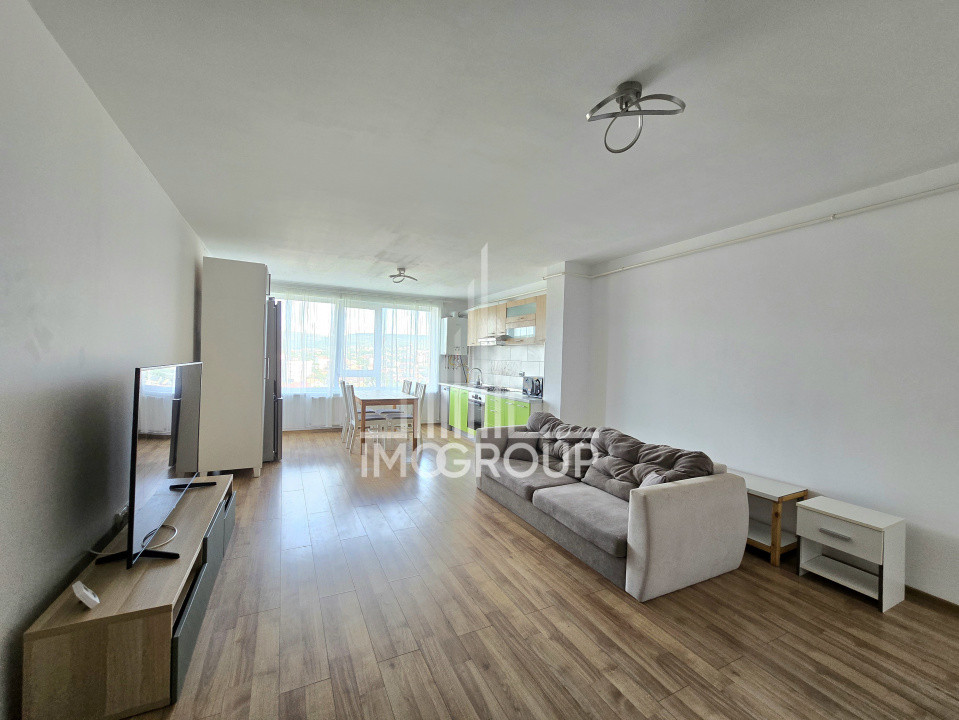 Apartament modern cu 2 camere,  vedere panoramică către Someș