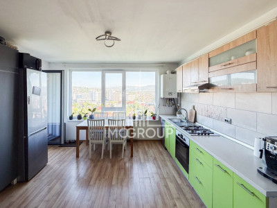 Apartament modern cu 2 camere – Etaj 9, vedere panoramică către Someș