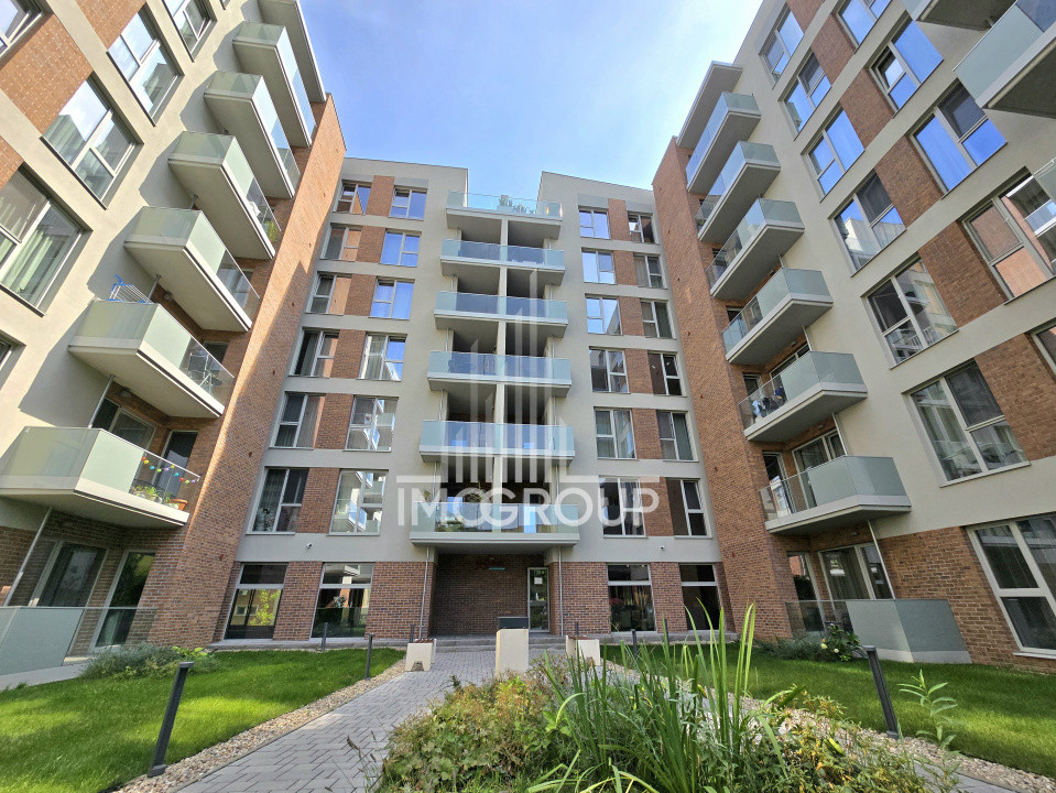 Apartament cu grădină privată -prima închiriere |60 mp| garaj subteran 