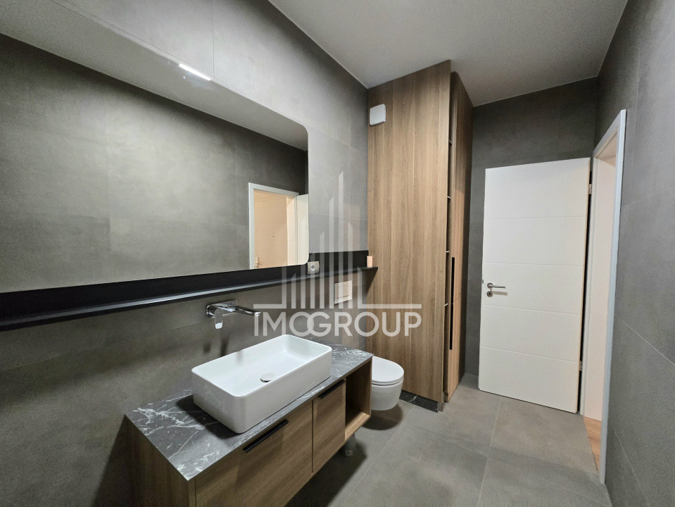 Apartament cu grădină privată -prima închiriere |60 mp| garaj subteran 