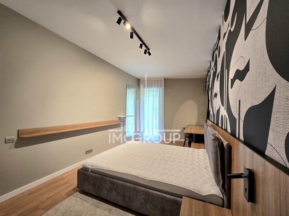 Apartament cu grădină privată -prima închiriere |60 mp| garaj subteran 