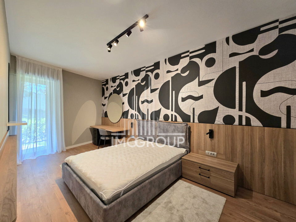 Apartament cu grădină privată -prima închiriere |60 mp| garaj subteran 