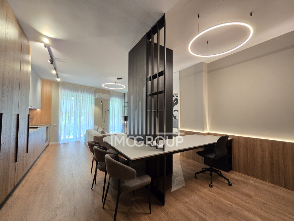 Apartament cu grădină privată -prima închiriere |60 mp| garaj subteran 