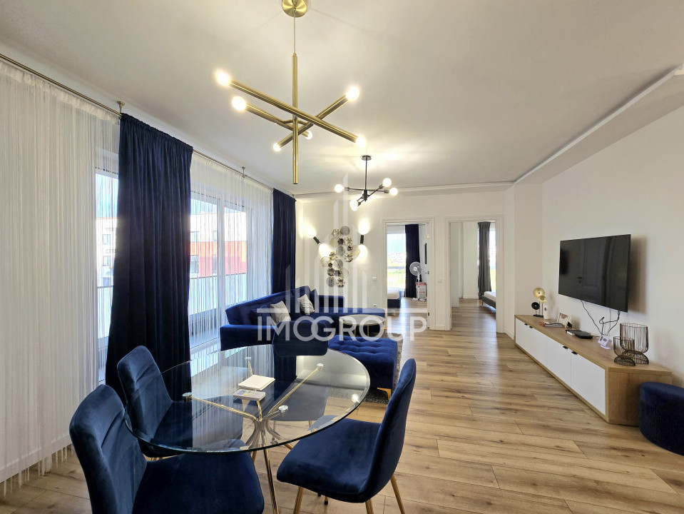Apartament modern de închiriat – 3 camere, 2 bai, Andrei Mureșanu