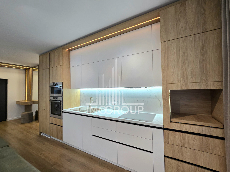 Apartament superb, 2 camere, prima închiriere, cu design modern și view 