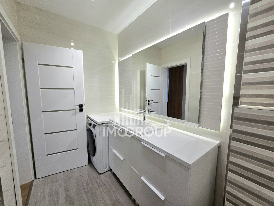 Apartament superb, 2 camere, prima închiriere, cu design modern și view 