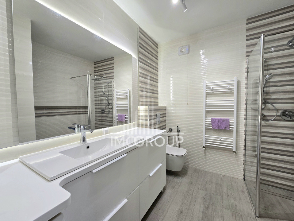 Apartament superb, 2 camere, prima închiriere, cu design modern și view 