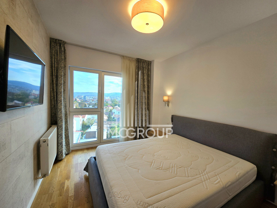 Apartament cu 3 camere de inchiriat in zona centrala, terasa