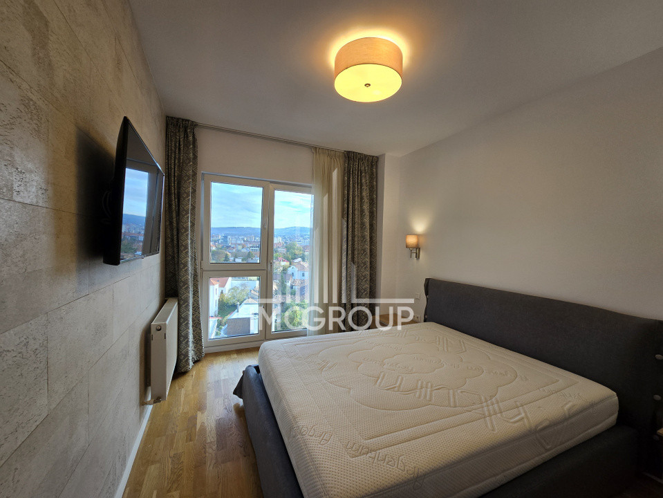 Apartament cu 3 camere de inchiriat in zona centrala, terasa