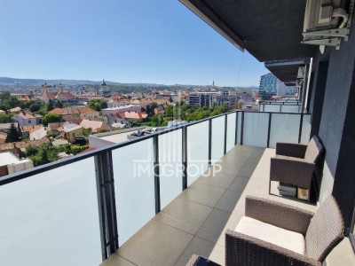 Apartament cu 3 camere de inchiriat in zona centrala, terasa