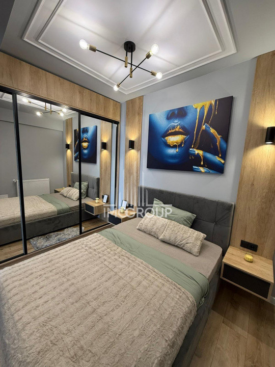 Apartament 3 camere, 53 mp + terasă 14 mp, mobilat, Florești Terra