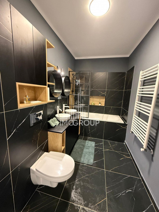 Apartament 3 camere, 53 mp + terasă 14 mp, mobilat, Florești Terra
