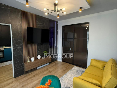 Apartament 3 camere, 53 mp + terasă 14 mp, mobilat, Florești Terra