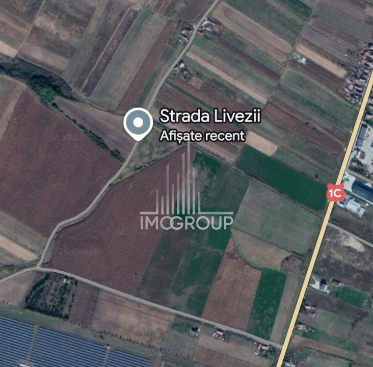 Teren intravilan 2500mp, front 27ml, cu C.U.,  Iclod, zona strazii Livezii.