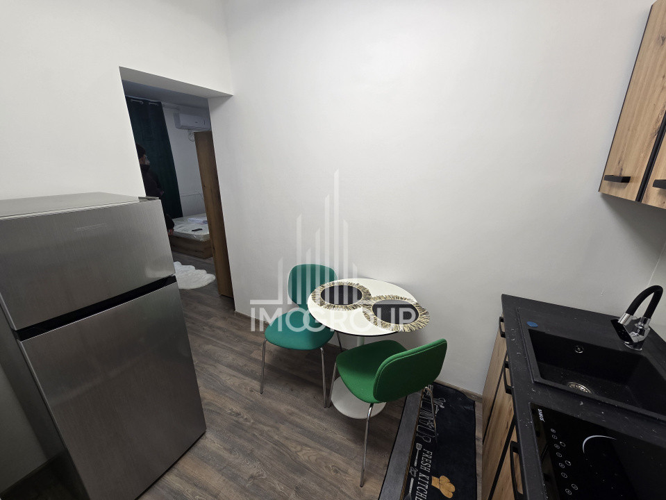 Apartament 1 cameră de inchiriat– aproape de UMF (14 min pe jos)