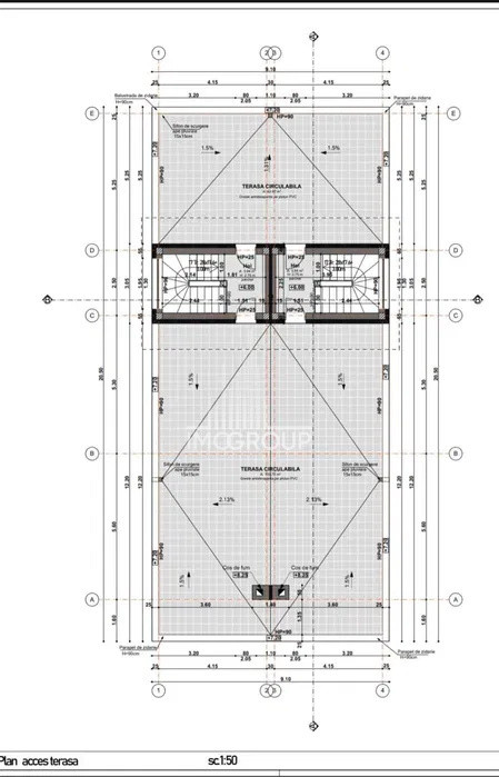 Duplex modern NZEB cu rooftop panoramic și garaj, situat pe o stradă liniștită, 