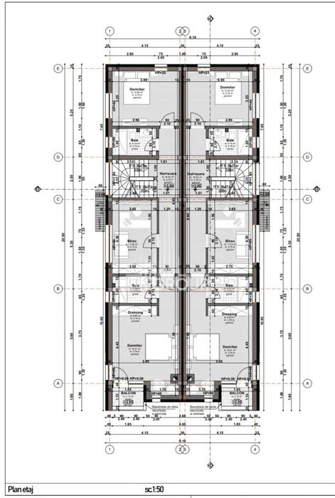 Duplex modern NZEB cu rooftop panoramic și garaj, situat pe o stradă liniștită, 