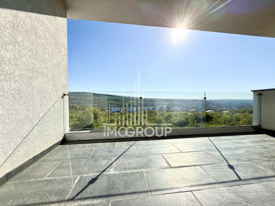 Duplex cu 3 dormitoare și 3 băi | Borhanci | Priveliște panoramică | Parcări