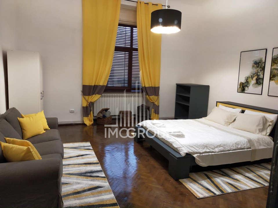 Apartament cochet de vânzare în centrul Clujului – tavan înalt, zonă excelentă!