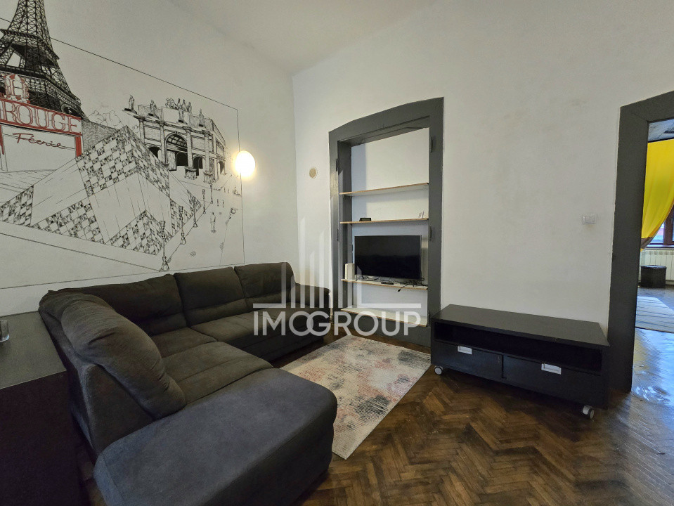 Apartament cochet de vânzare în centrul Clujului – tavan înalt, zonă excelentă!