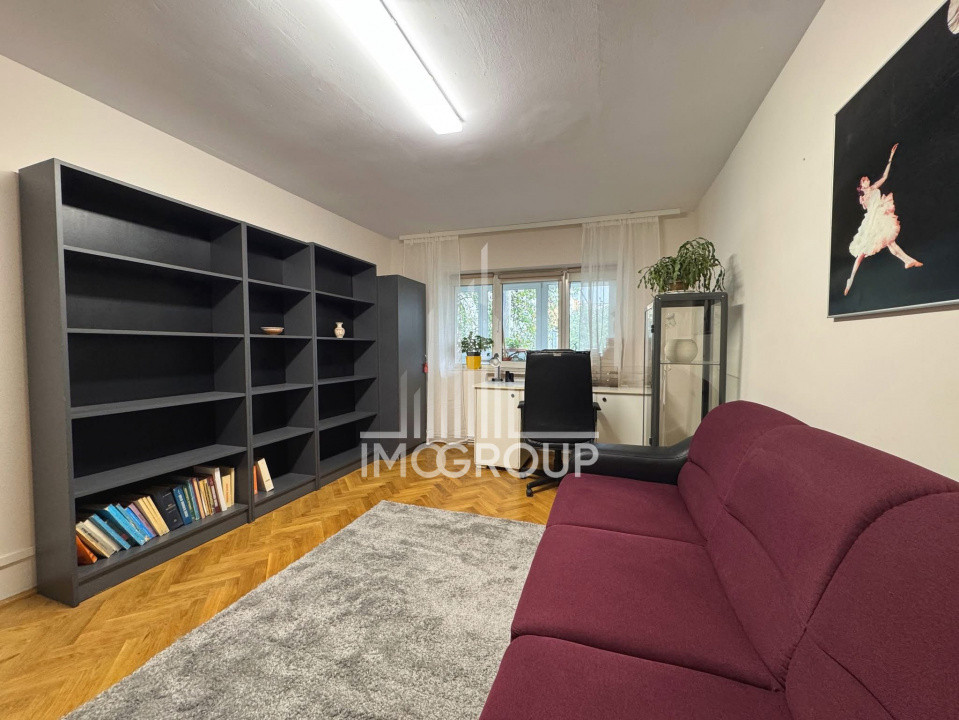 Apartament cu 3 camere, decomandat, balcon la Parter inalt, langa Piata Zorilor