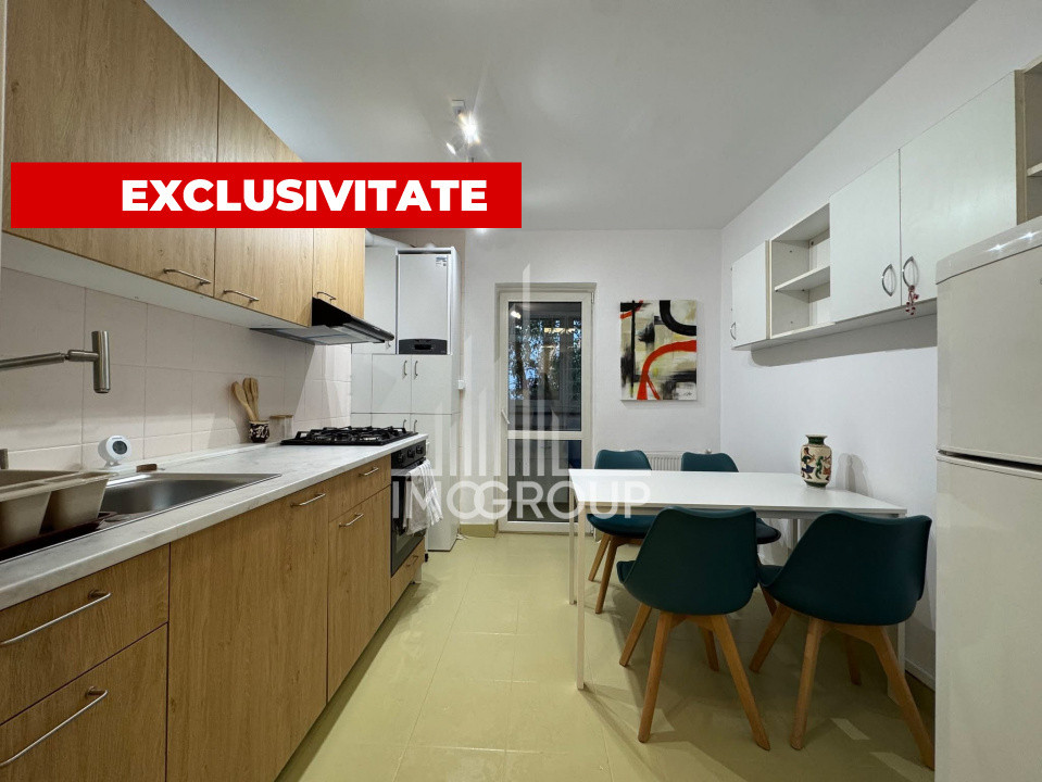 Apartament cu 3 camere, decomandat, balcon la Parter inalt, langa Piata Zorilor