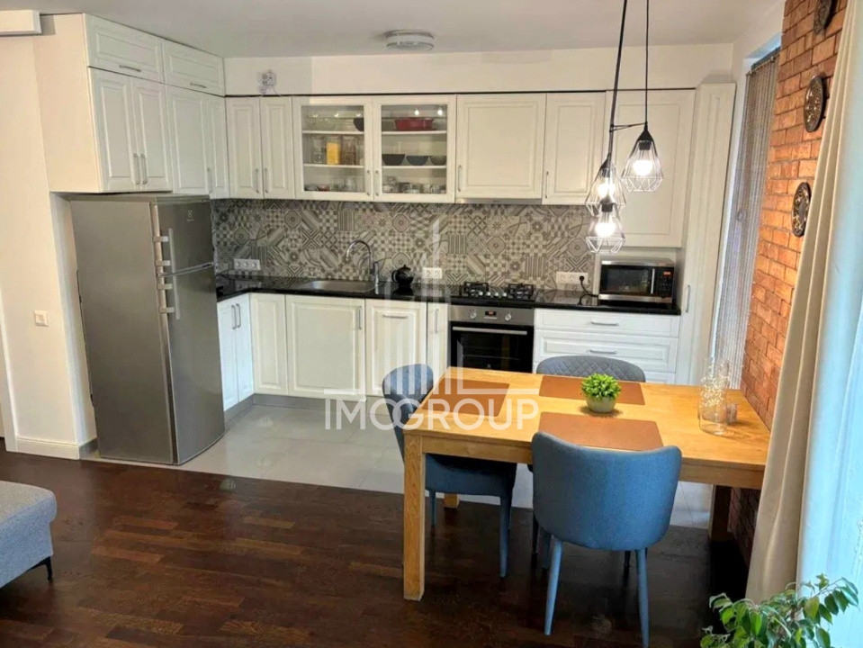 Apartament modern cu 3 camere de inchiriat – etaj 1, Su- 72 mp + terasă