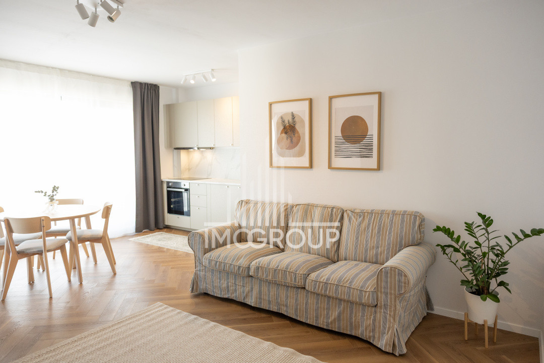 Apartament ultrafinisat 45 mp, mobilat și utilat, Între Lacuri – 199.000 € 