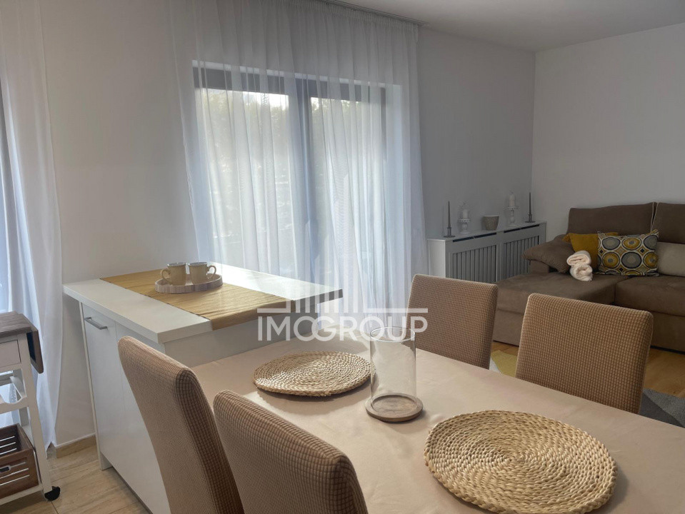 Vanzare apartament 2 camere cu grădină privată în Bună Ziua 