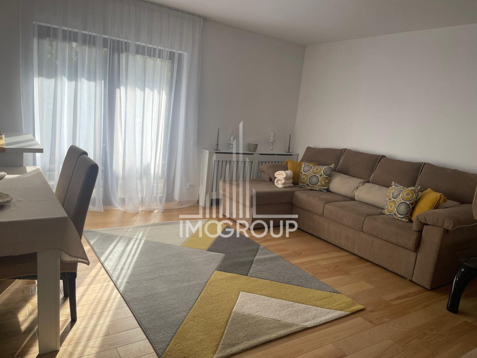 Vanzare apartament 2 camere cu grădină privată în Bună Ziua 