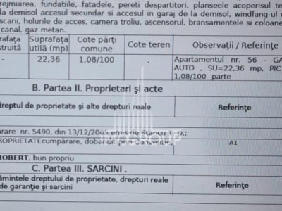 De vanzare garaj/spațiu de depozitare 22 mp  zona Calea Turzii