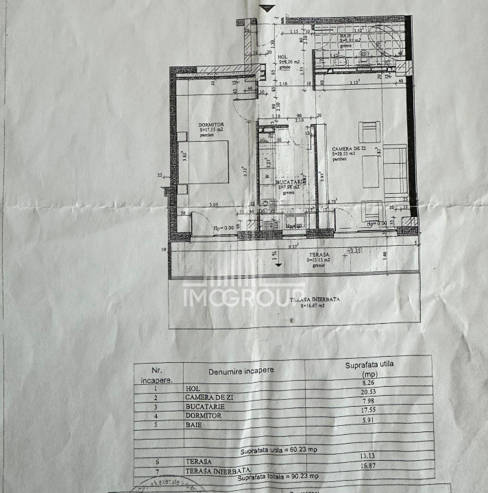 0% Comision | Vanzare 2 Camere Decomandate, 60 mp, Terasă & Grădină