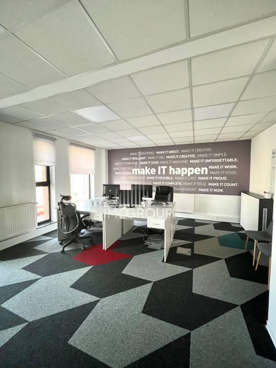 Spatiu birou modern, 240 mp, parcari, terasa, Marasti, zona Kauffland