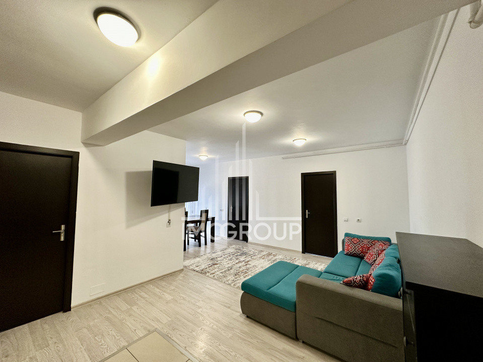Apartament cu 2 camere, cu bucatarie separata, etaj intermediar, Intre Lacuri