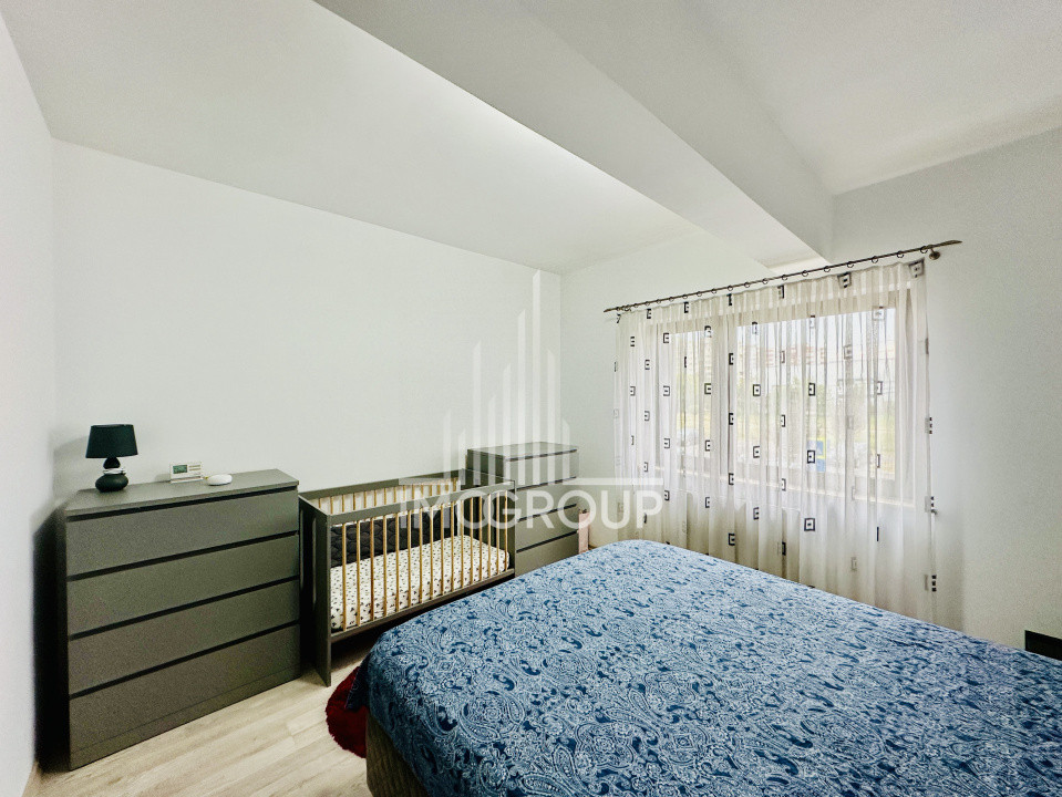 Apartament cu 2 camere, cu bucatarie separata, etaj intermediar, Intre Lacuri