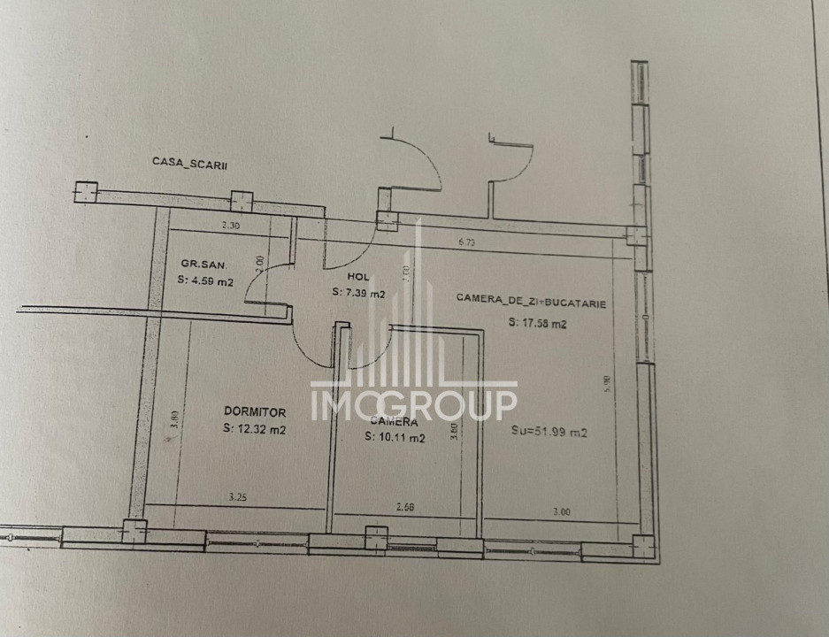 0% De vanzare apartament 3 camere M. Eliade parcare