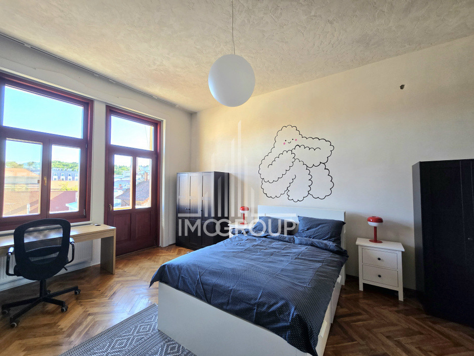 Apartament 3 camere de inchiriat, ultracentral, parcare