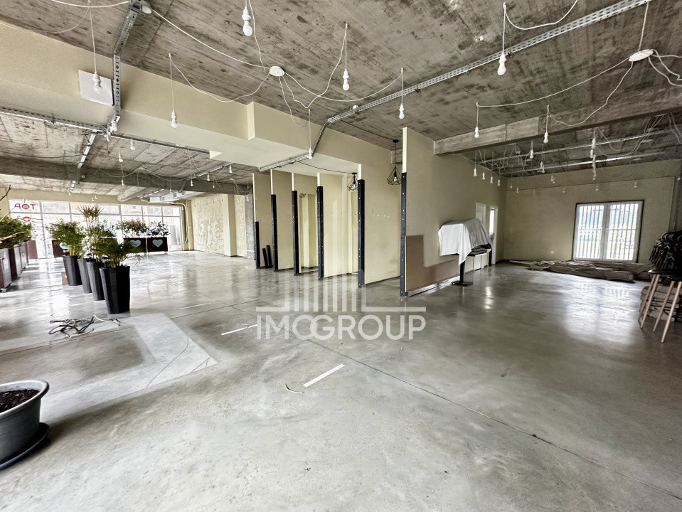 Spatiu Comercial 288 mp utili, cu 6 parcari, Floresti, zona Eroilor