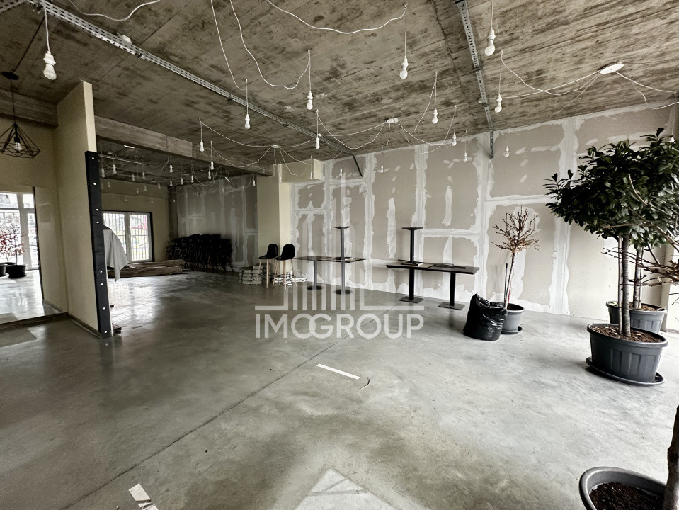 Spatiu Comercial 288 mp utili, cu 6 parcari, Floresti, zona Eroilor