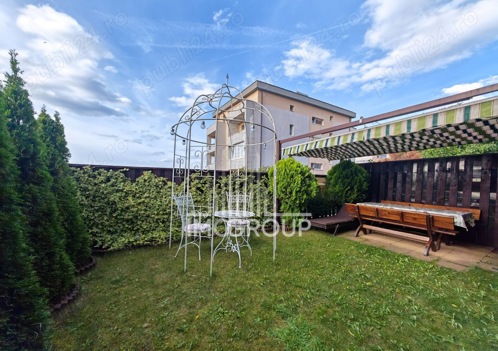 Apartament 2 camere de inchiriat cu gradina de 40 mp si parcare