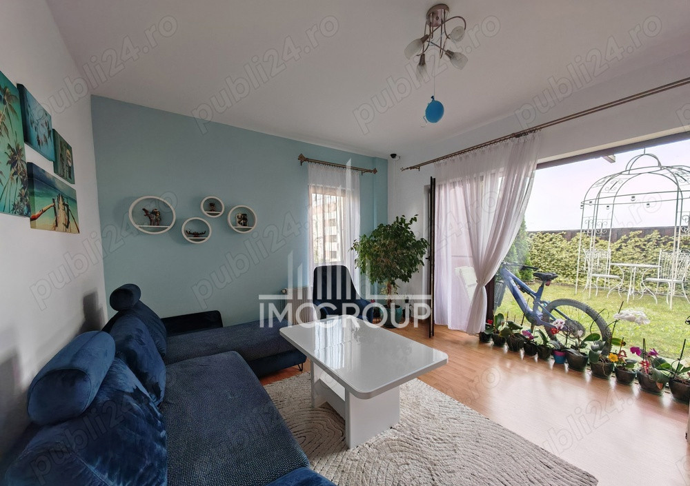 Apartament 2 camere de inchiriat cu gradina de 40 mp si parcare