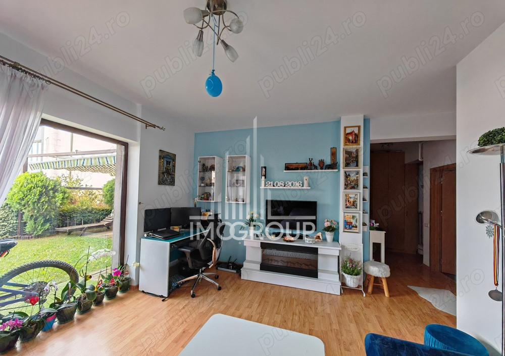 Apartament 2 camere de inchiriat cu gradina de 40 mp si parcare