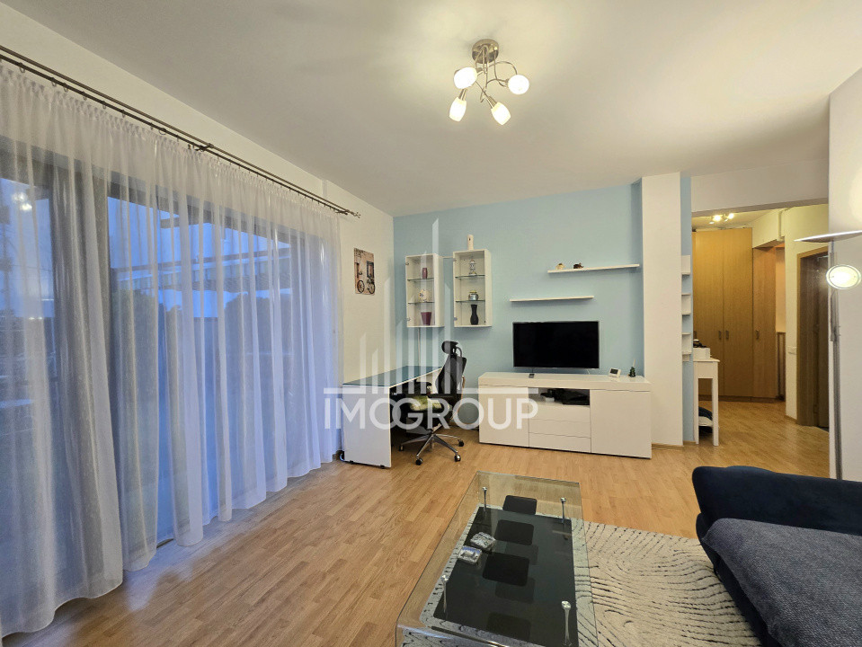 Apartament 2 camere de inchiriat cu gradina de 40 mp si parcare