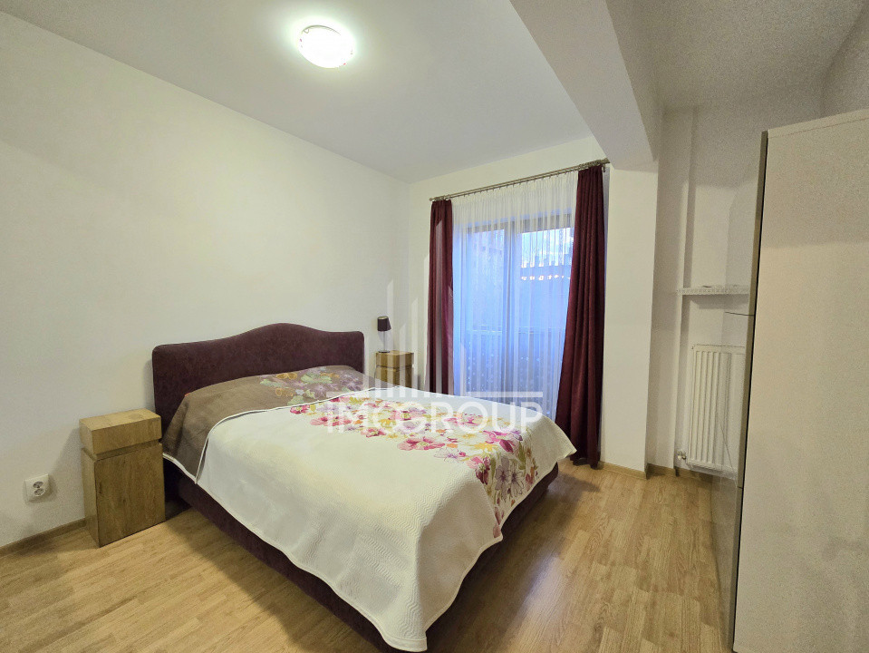 Apartament 2 camere de inchiriat cu gradina de 40 mp si parcare