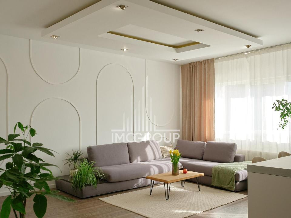 Vanzare apartament premium cu 3 camere, 79 mp, parcare subterană