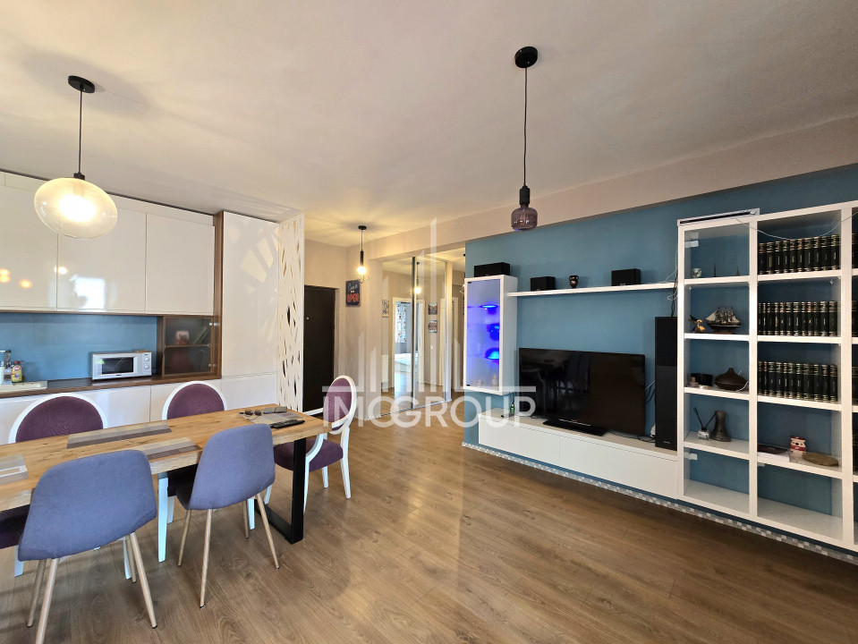 Apartament modern 3 camere de închiriat, parcare in Buna Ziua