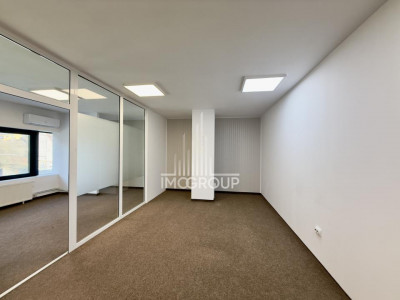 Birou de 50 mp | 3 încăperi | baie proprie | clădire nouă | Garaj | Etaj 1