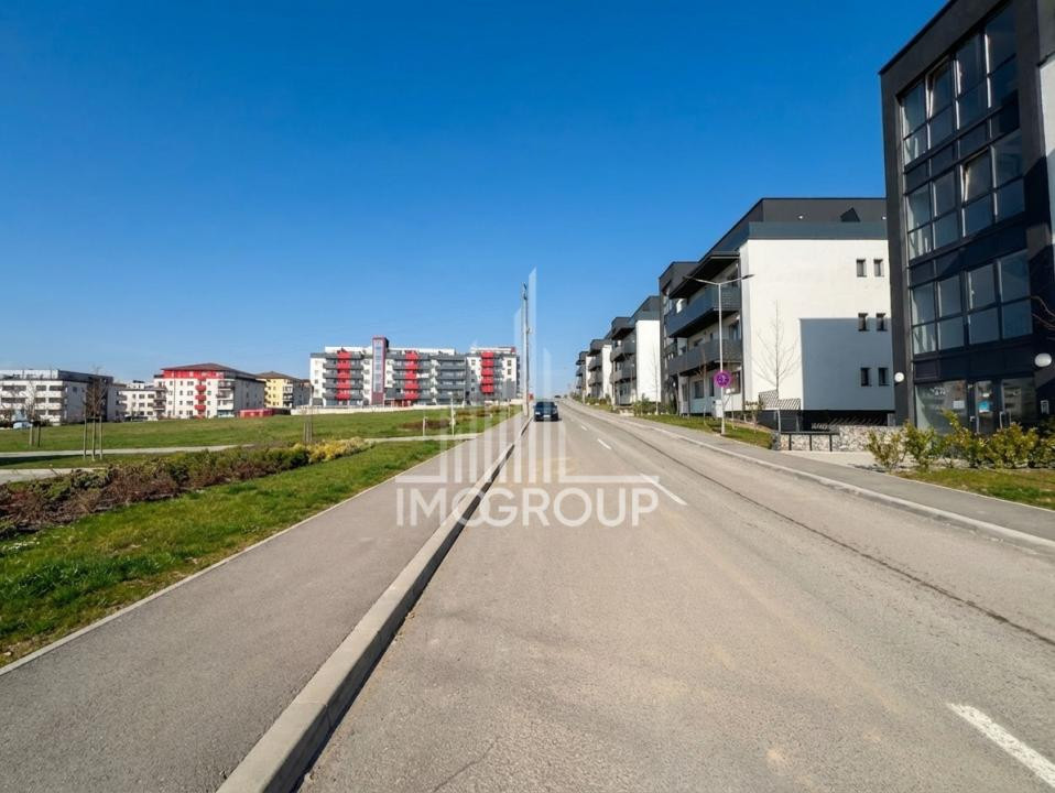 Teren 873 mp Baciu – ideal 2 case sau duplex | Front 17 m | Certificat urbanism